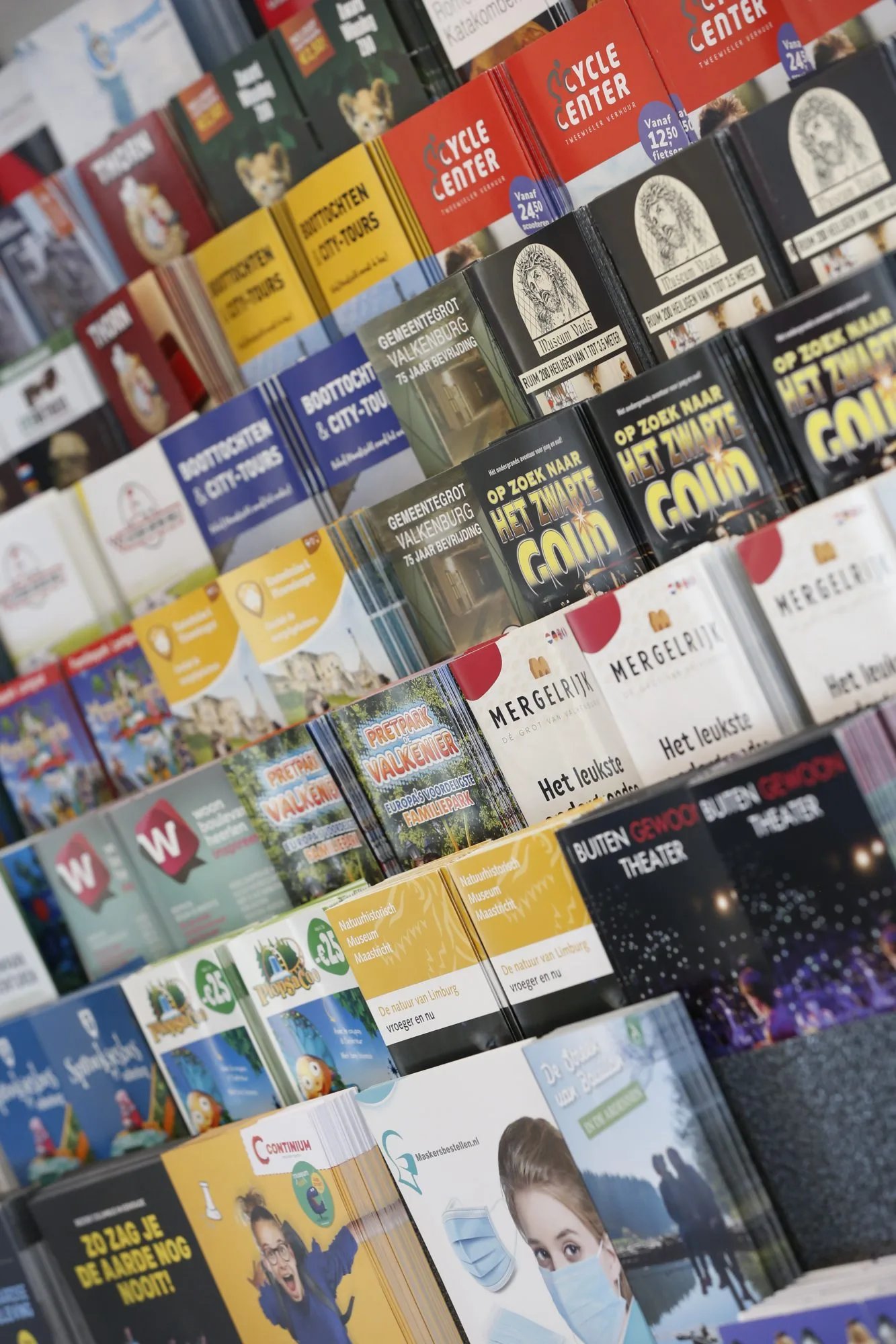Folderdisplays op locatie